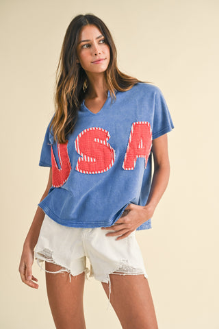 USA Spirit Patch Top