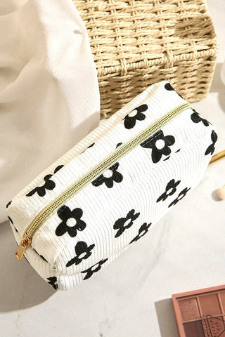 Fun and Floral Cosmetic Bag