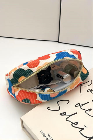 Fun and Floral Cosmetic Bag