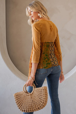 Falling Petals Blouse