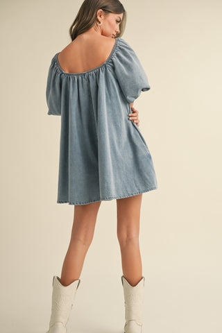 Girls Trip Denim Romper