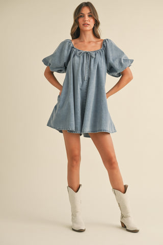 Girls Trip Denim Romper