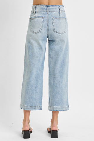 Hudson High Rise Cropped Jeans