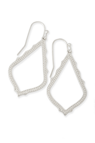 Sophia Drop Earrings in Silver