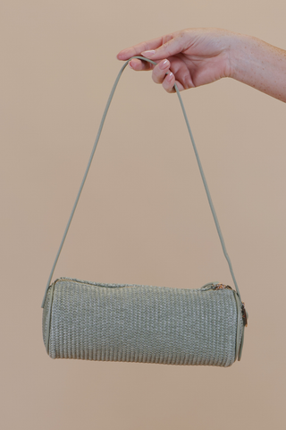Mila Slender Straw Shoulder Bag