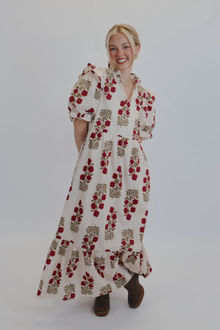 Garden Muse Midi Dress