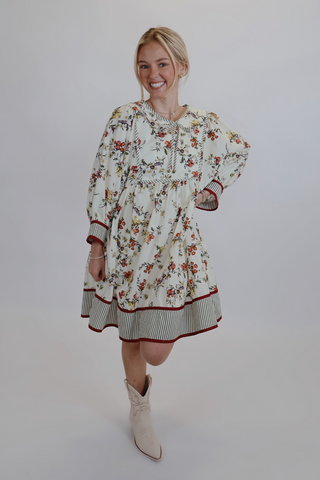 Meadow Bloom Babydoll Dress