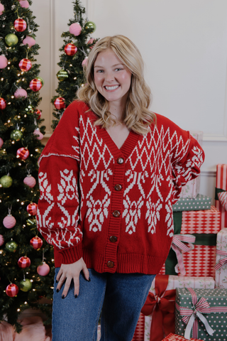 Fireside Cheer Fair Isle Cardigan