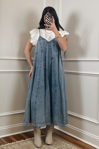 Free Spirit Tencel Denim Jumpsuit