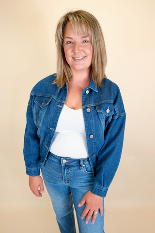 Dress It Up Denim Jacket