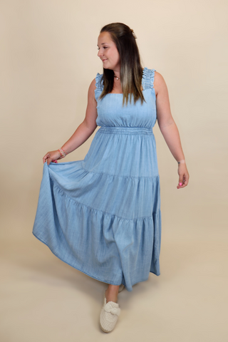 Twinkling Lights Maxi Dress