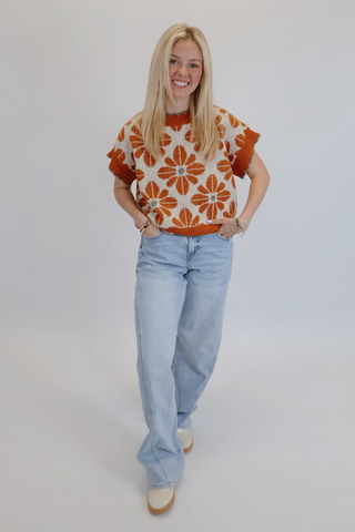 Autumn Daisy Sweater