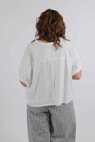 Vintage Replay Crop Knit Top