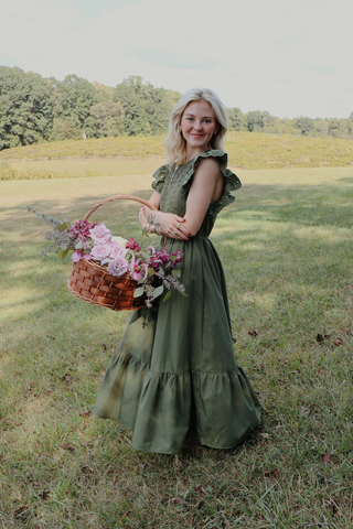 Evergreen Grace Maxi Dress
