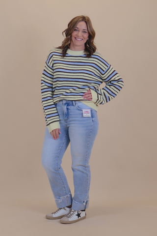 Sunday Stroll Stripe Sweater