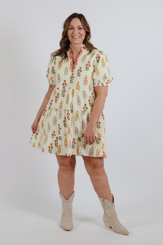 Cottage Charm Tiered Dress