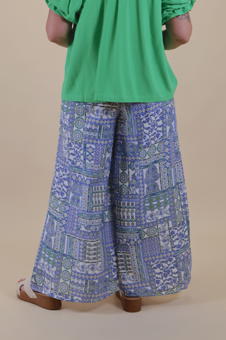 Harbor Tile Wide Leg Pants
