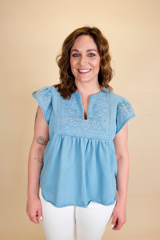 Stay A While Blouse