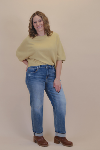 Easy Breezy Dolman Knit Sweater