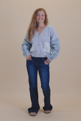 Denim & Drift Cardigan