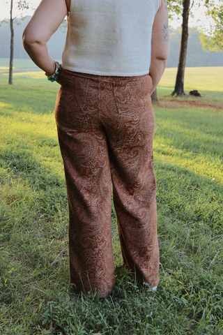 Saddlebrook Paisley Pants