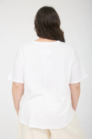 Everyday Ease Cotton Tee in Plus