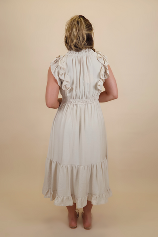Boho Charm Midi Dress