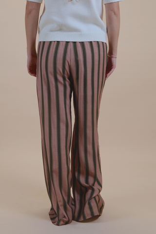 Autumn Stroll Striped Pants