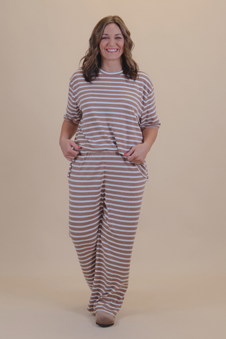 Casual Striped Set