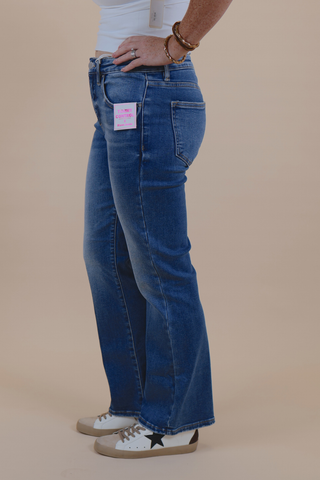 Hadley Tummy Control Ankle Flare Jeans
