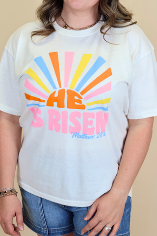 He Is Risen Graphic Tee