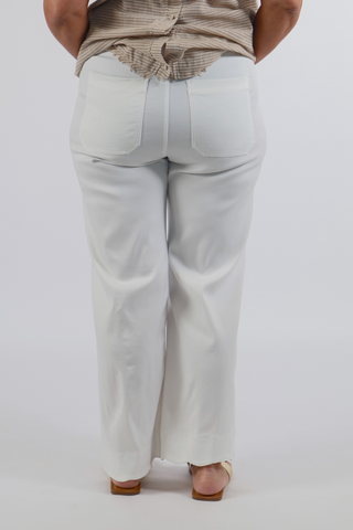 Harbor Breeze Scallop Wide Leg Pants