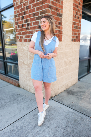 Fun In The Sun Striped Romper