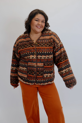 Desert Trails Aztec Patch Jacket