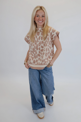 Wild Whisper Knit Top