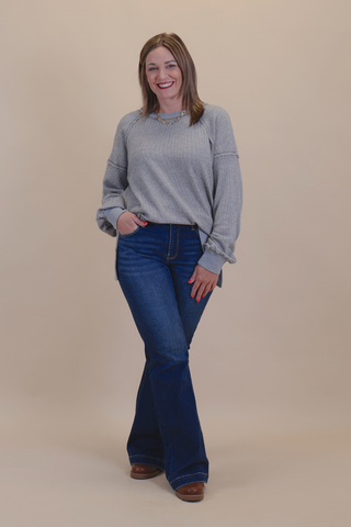 Stonewashed Comfort Pullover