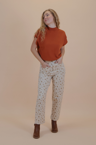 Modern Ease Mock Neck Top