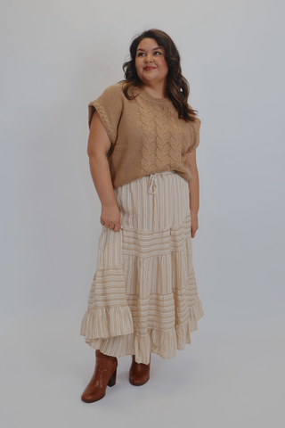 Honey Trail Tiered Skirt