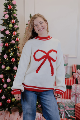 Ribbon Bow Sweater