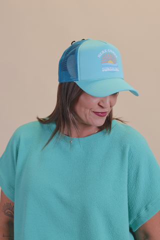Sunshine Foam Trucker Hat