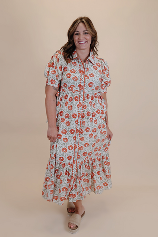 Sunpetal Prairie Midi Dress