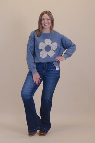 Bluebell Bloom Pullover