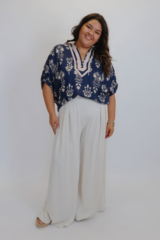 Midnight Meadow Top