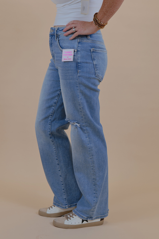 Heidi Tummy Control Straight Jeans