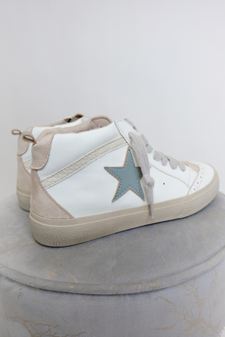 Paulina Slate Blue Sneakers