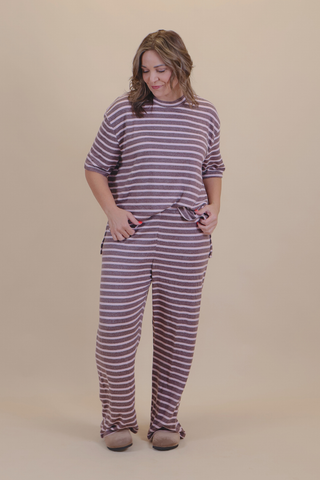 Casual Striped Set