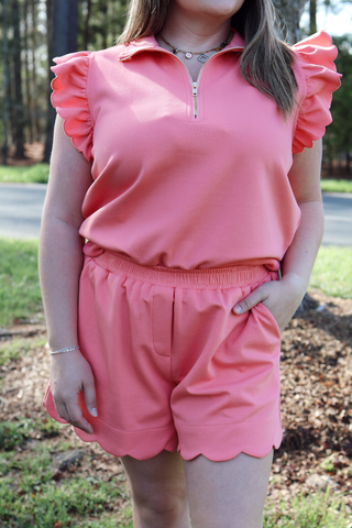 Chasing Sunshine Scalloped Set