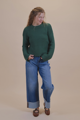 Evergreen Comfort Sweater