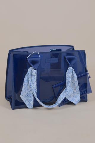Case-Mate Something Navy Twilly Jelly Tote Bag