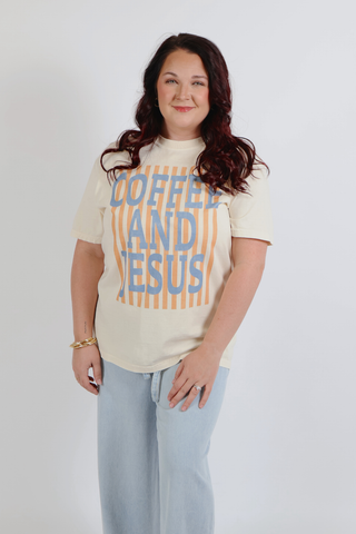 Coffee and Jesus Tee